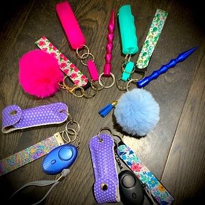 Self defense keychains